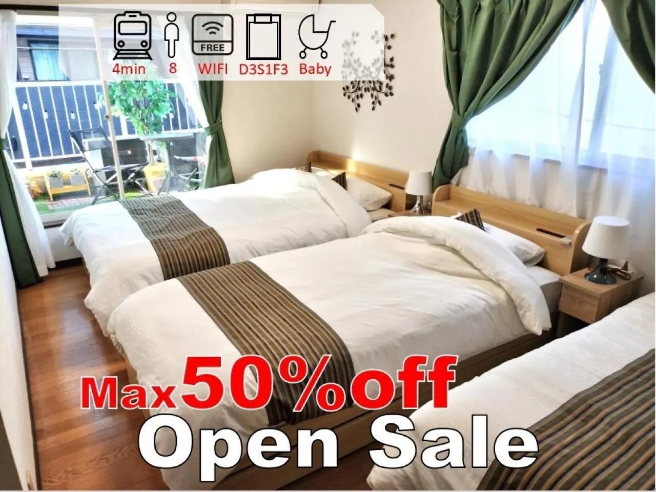 Peaceful Inn Breeze - Vacation Stay 16612 Ōsaka Ferienhaus